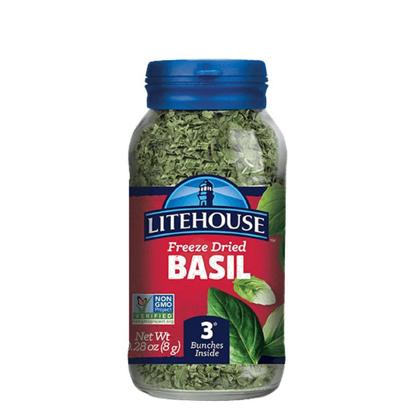 Litehouse Freeze Dried Basil 200ml