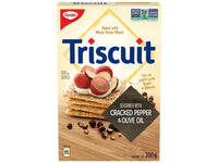 Christie Triscuit Cracked Pepper  And Olive Oil 200g