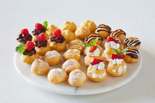 Pastry Cream Puff Vanilla Mini