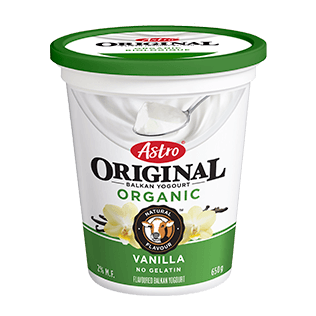 Astro Original Organic Yogurt, Vanilla 650g