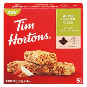 Tim Hortons Apple Fritter Granola Bar 5 Pk 150 G