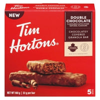 Tim Hortons Double Chocolate Granola Bar 5 Pk 160 G