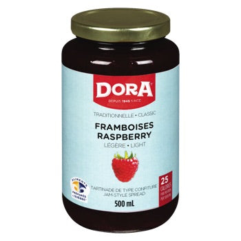 Dora Raspberry Light  Jam		500mL