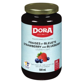 Dora Strawberry Blueberry Light		500mL