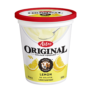 Astro Indulgent Yogurt, Lemon 650g