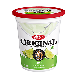 Astro Indulgent Yogurt, Lime 650g
