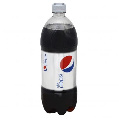 Pepsi Diet Cola 1 L, Bottle, 1 L