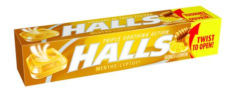 Halls Honey Lemon 90 G