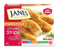 Janes Pub Style Chicken Breast Strips 700g