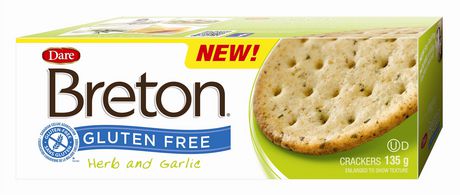 Dare Breton Crackers, Herb & Garlic 135g