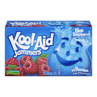 Kool Aid Jammers Blue Raspberry	10 X 180 Ml