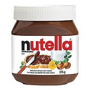 NUTELLA Hazelnut Spread with Cocoa for Breakfast, 375g Jar