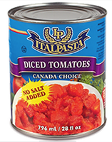 Italpasta Diced Tomatoes, No Salt Added 796mL