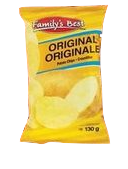 Family's Best Original Chips 130g