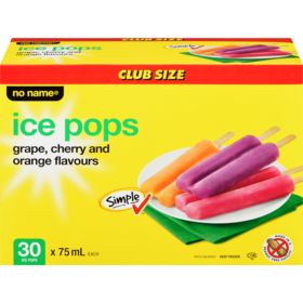 NN Ice Pops 30 Pk, 30*75 ml