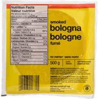 No Name Bologna Sliced 500  G