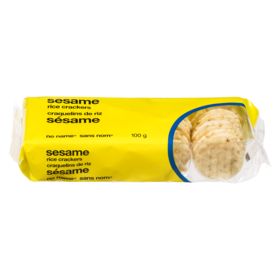 NO NAME Rice Crackers, Sesame 100 g