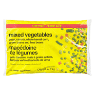 No Name Frozen Mixed Vegetables Club Size 2Kg