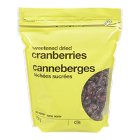 No Name Dried Cranberries 750 G