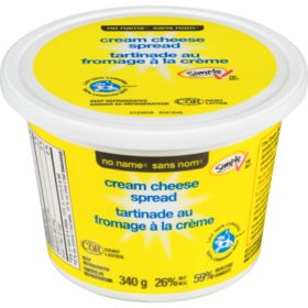 No Name Plain Cream Cheese Spread 340 G