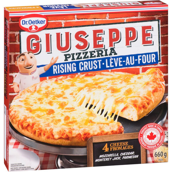 Oekter Giuseppe Four Cheese Pizza 660g