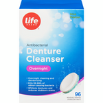 Life Brand Denture Cleanser Overnight	96pk