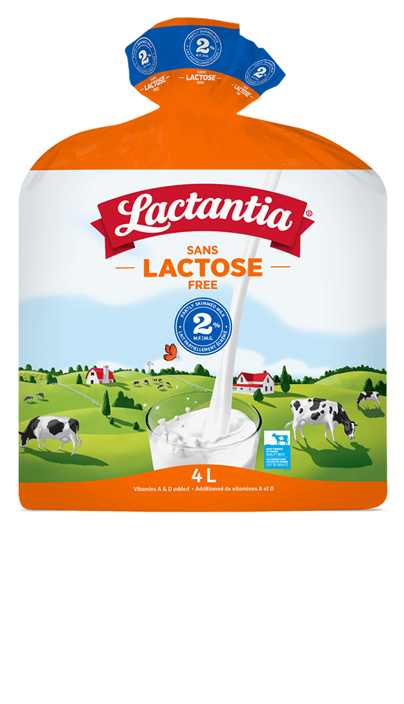 Lactantia LACTOSE FREE Milk 2% 4 Lt