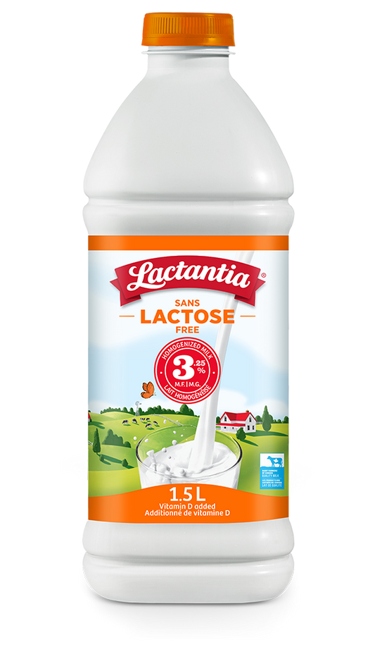 Lactantia 3.25% LACTOSE FREE Milk 1.5 Litre