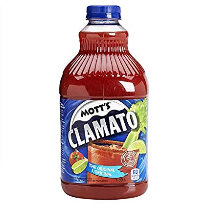 Motts Clamato Original Bottle	1.89Litre