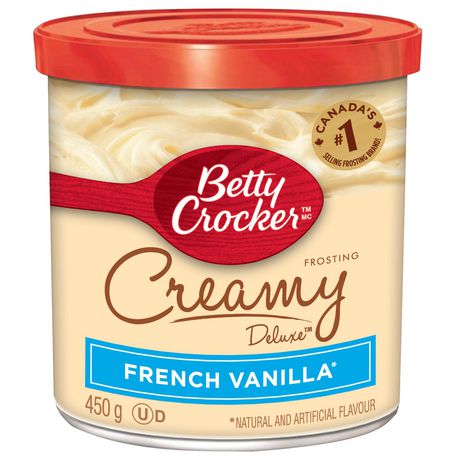 Betty Crocker French Vanilla Frosting, Creamy Deluxe 450g