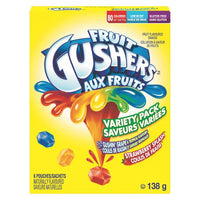 Gushers Variety Pack 6 pc 138g