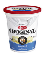 Astro Balkan 4% Yogurt, French Vanilla 650g