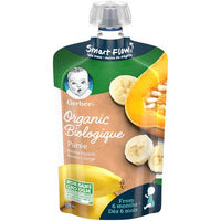 Gerber Organic Banana Squash 128ml