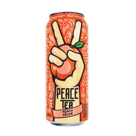 Peace Tea Iced Tea Peach Party Can 695 ml