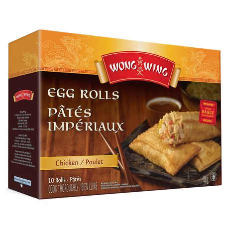 Wong Wing Chicken Egg Rolls 680 G
