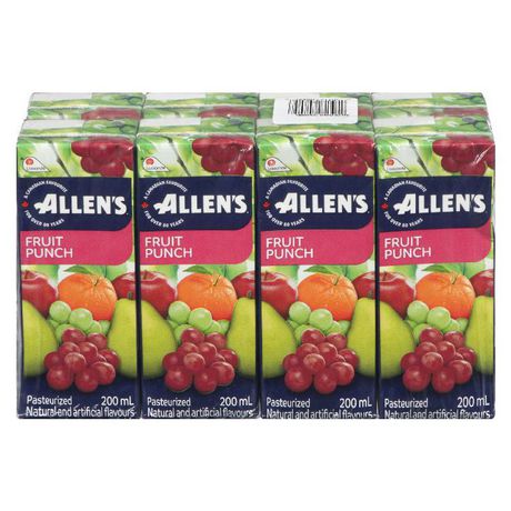 Allens Fruit Punch 8X200Ml