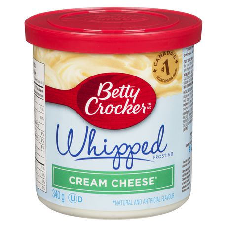 Betty Crocker Whipped Frosting, Cream Cheese, Gluten Free, 340 g