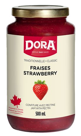 Dora Strawberry Jam With Pectin                500mL