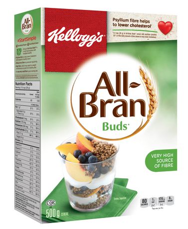 Kellogg's All-Bran Buds Cereal 500g