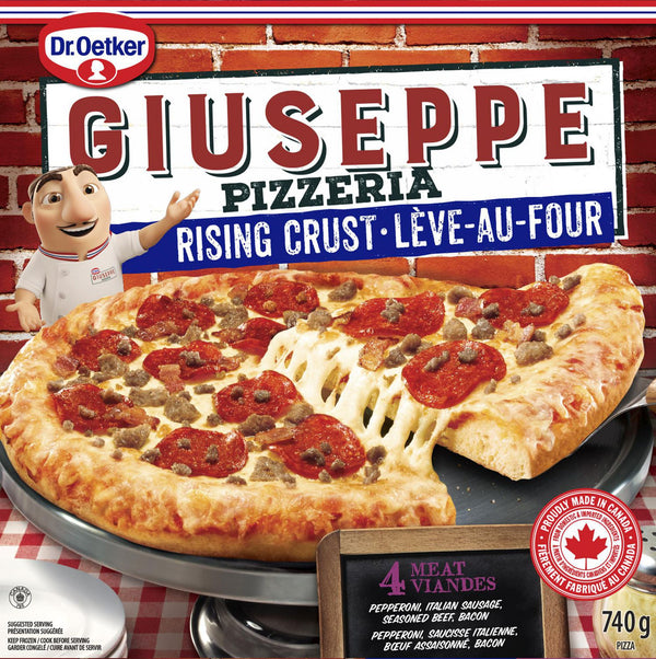 Oekter Giuseppe Four Meat Pizza 740g