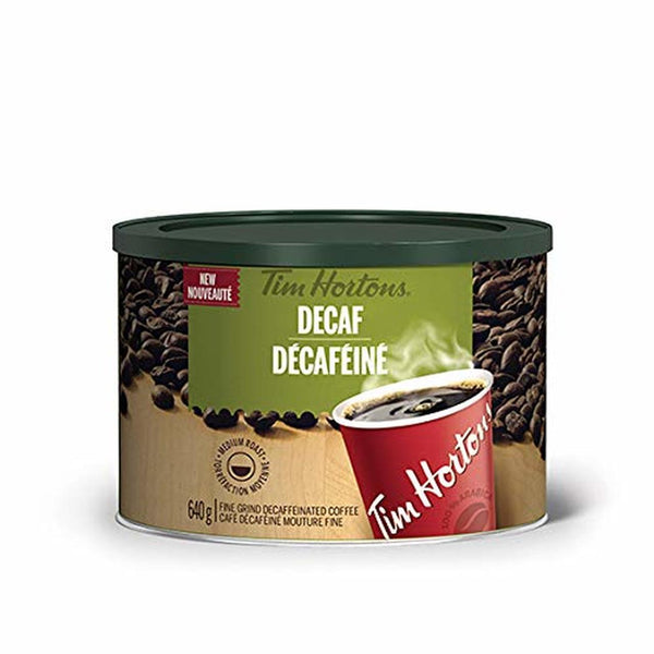 Tim Hortons Decaf Grind Coffee 640 G