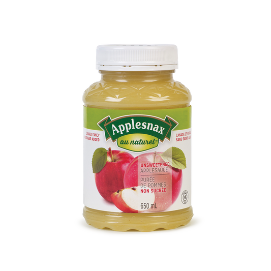 Applesnax Unsweetened Apple Sauce 620Ml