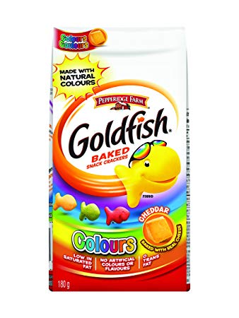 Pepperidge Farm Goldfish Cheddar Colours	180g