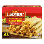 El Monterey Beef & Cheese Taquitos 595 G