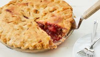 Baked Rhubarb/Strawberry Pie 8 Inch 620 G, No Sugar Added