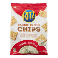 Christie Ritz Baked Chips, Original        240g
