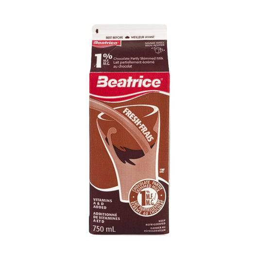 Beatrice 1% Chocolate Milk 750 Ml