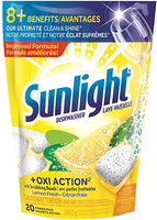 Sunlight Auto Dish Oxi Action 20 Pk