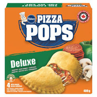 Pillsbury Frozen Pizza Pops, Deluxe Pizza Snacks 4 Pack 400 G