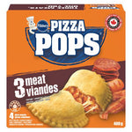 Pillsbury™ Pizza Pops™ Three Meat Pizza Snacks 4 pizza snacks, 380 g